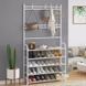 Универсальная вешалка для одежды New simple floor clothes rack size 60X29.5X151 см Белый SIZ6029 фото 1