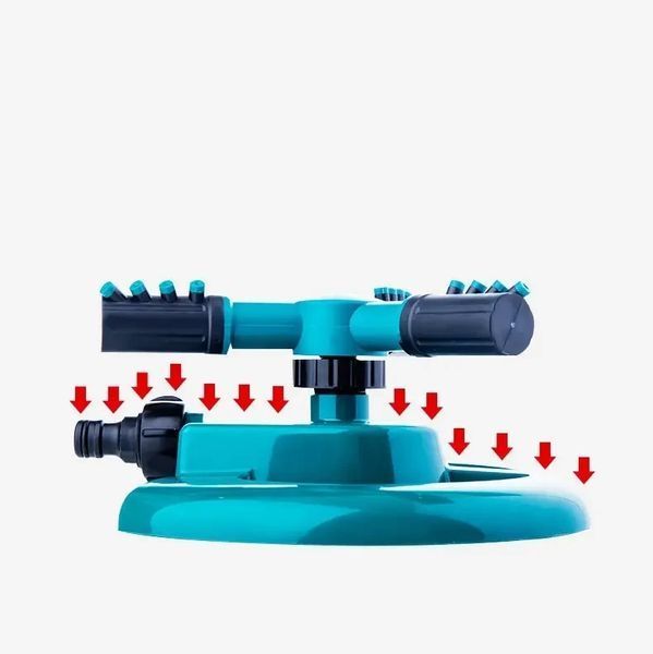 Умная система полива NEW автоматический для газонов на 360 градусов Lawn Sprinkler LAS360 фото
