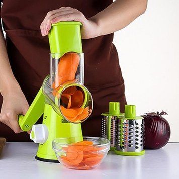 Тертка, Овочерізка &mdash; Мультислайсер для овочів і фруктів Kitchen Master 3811149 фото