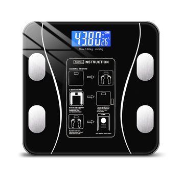 Напольные умные фитнес весы Bluetooth до 180 кг A-8003 / Смарт весы с приложением A-8003 фото