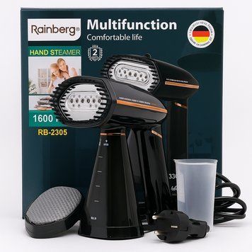 Отпариватель вертикальный для одежды Rainberg RB-2305 1600 Вт Пароочиститель для штор и постельного белья RB2305 фото