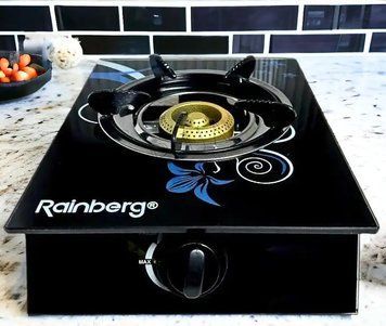 Газовая плита таганок Rainberg RB-2230 на 1 конфорку в стиле High-tech RB2230 фото