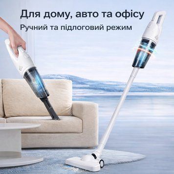 Бездротовий пилосос 2в1 для прибирання будинку й автомобіля XL-1610 XL1610 фото