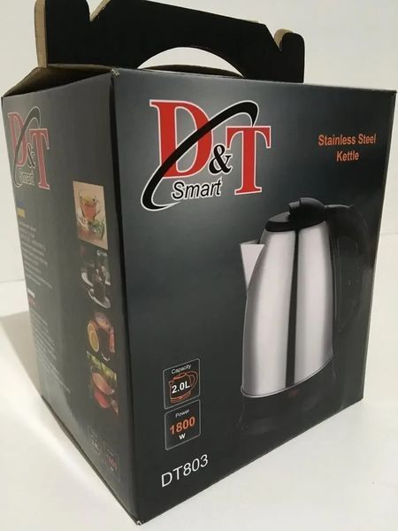 Чайник нержавейка D&T Smart DT 803 DT803 фото