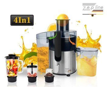 Соковыжималка электрическая 4в1 (блендер, мимиксер, кофемолка) 3000 Вт Zepline ZP-122 Универсальный кухонный ZP122 фото
