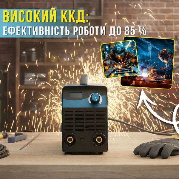 Инверторный сварочный аппарат&nbsp;с цифровым дисплеем Vollyx VOL-MM-300 220V MM300 фото